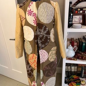 One of a kind Handmade jacket from upcycled quilt.